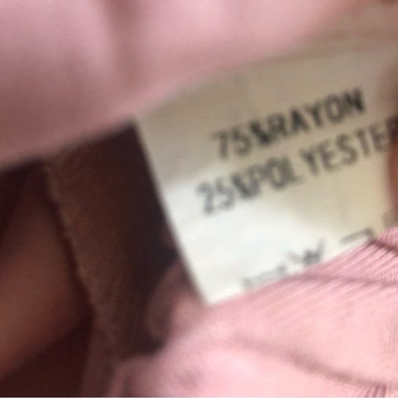 Princess Polly Kirstyn Pants Size 8X31” Pink Straight Leg High Waisted Preppy - Picture 6 of 11